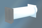  - Mauerkasten rund 150 GRAU