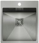  - ED-Einbauspüle silber-grau 450x510x200