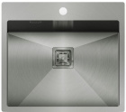  - ED-Einbauspüle silber-grau 550x510x200
