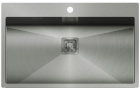  - ED-Einbauspüle silber-grau 790x510x200