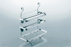  - Rollenhalter LINERO 3-etagig chrom