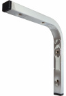  - Winkelkonsole gebogen 90° chrom