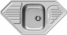  - Eck-Edelstahlspüle