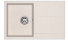 - Granitspüle, creme, ab 45er Unterschrank